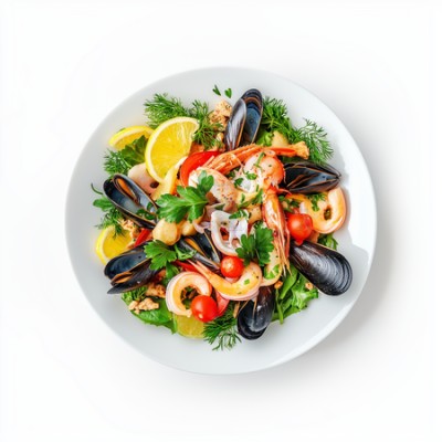 Фирменное блюдо Морской гриль прованс - купить в Тертеже